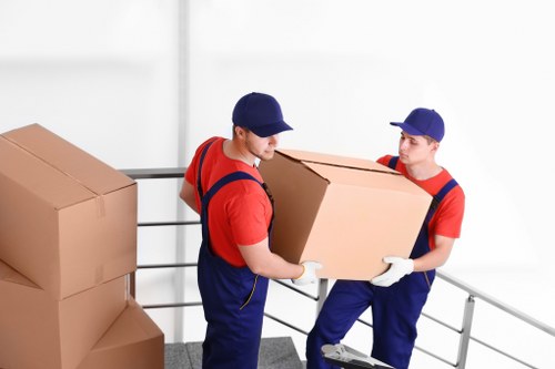 IT equipment carefully prepared for office removals in Maldenrushett