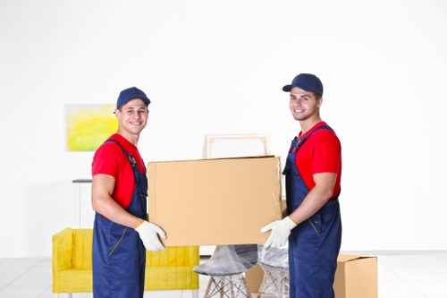 Boxes and furniture prepared for a transparent storage quote