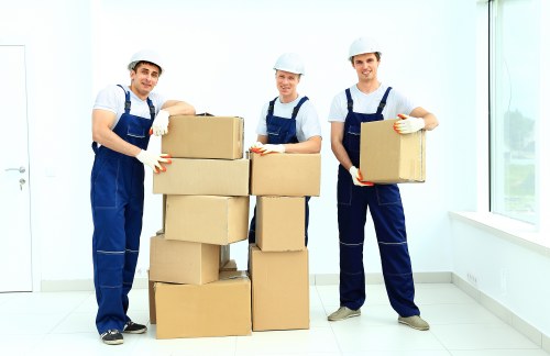 Manual handling and trolley use in a storage environment