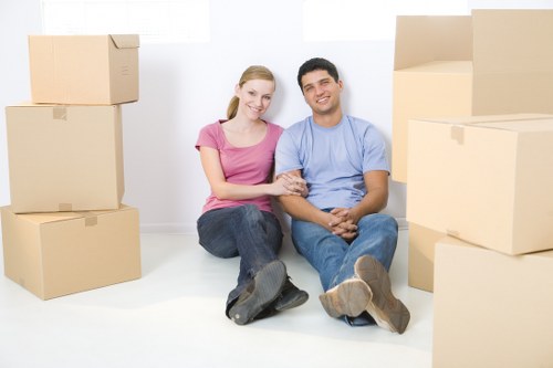 Professional small removals van for local moves in Maldenrushett