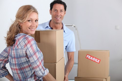 Careful packing and labelling for house removals